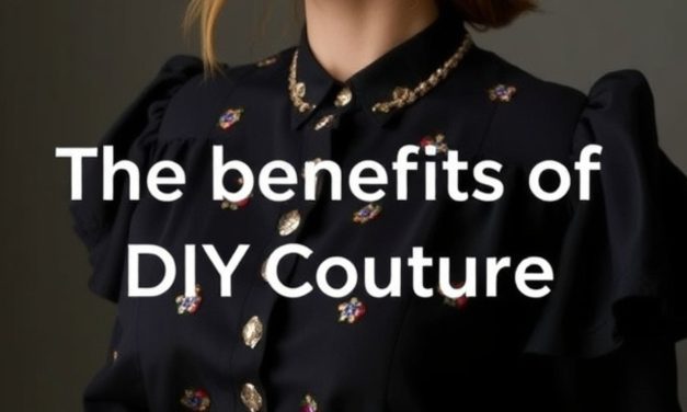 The Benefits of DIY Couture