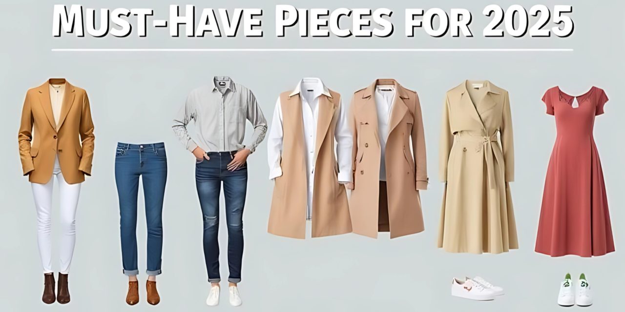 Seasonal Staples: Must-Have Pieces for Your 2025 Capsule Wardrobe