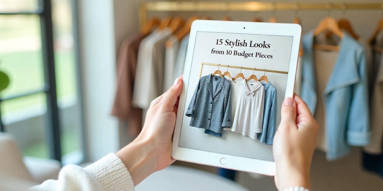 15 Stylish Looks from 10 Budget Pieces – Part 2: From Monday to Sunday Without Missing a Beat