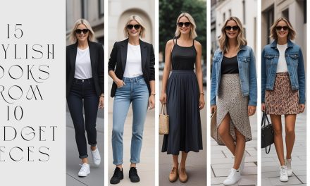 15 Stylish Looks from 10 Budget Pieces – Part 1: Your Capsule Wardrobe Starter Pack