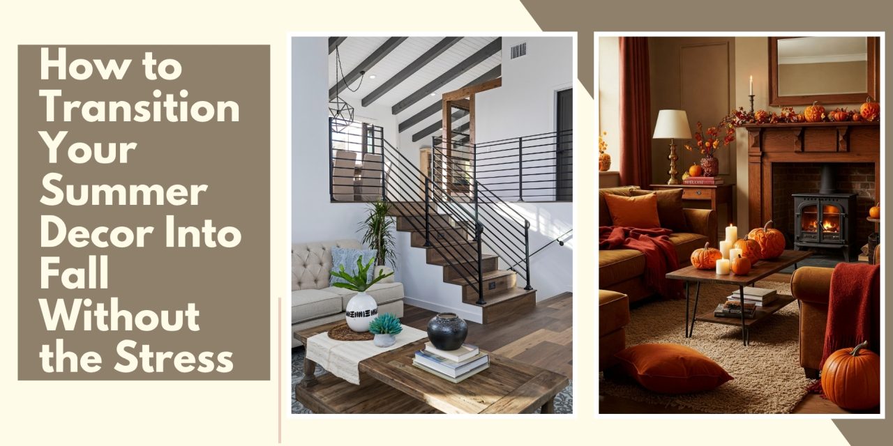 How to Transition Your Summer Decor Into Fall Without the Stress