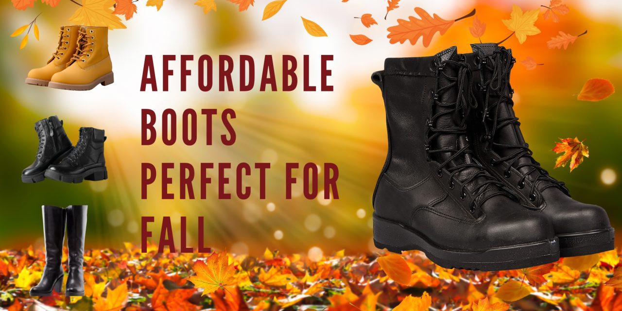 Affordable Boots Perfect for Fall