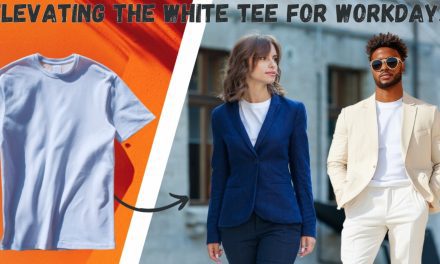 Office Ready: Elevating the White Tee for Workdays