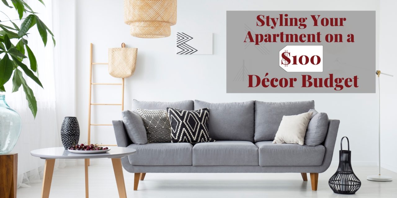 Styling Your Apartment on a $100 Décor Budget