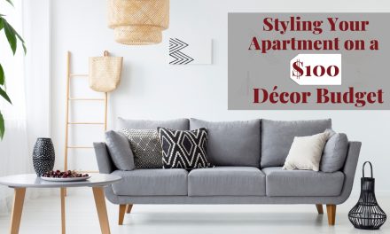 Styling Your Apartment on a $100 Décor Budget