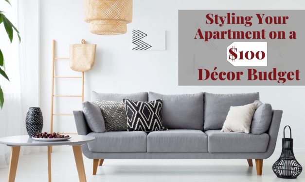 Styling Your Apartment on a $100 Décor Budget
