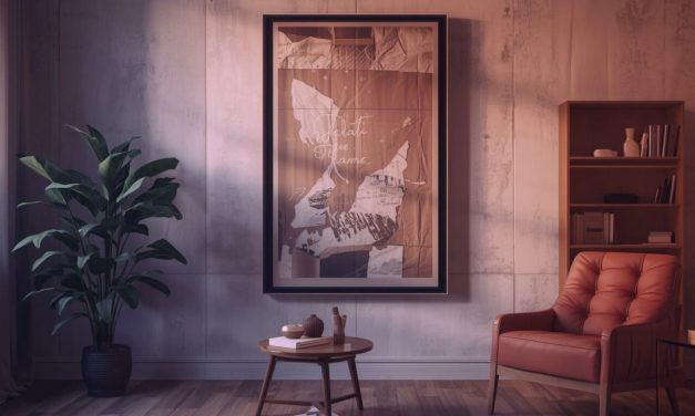 Decorating Bare Walls? Try This Surprisingly Stylish Fabric Frame DIY