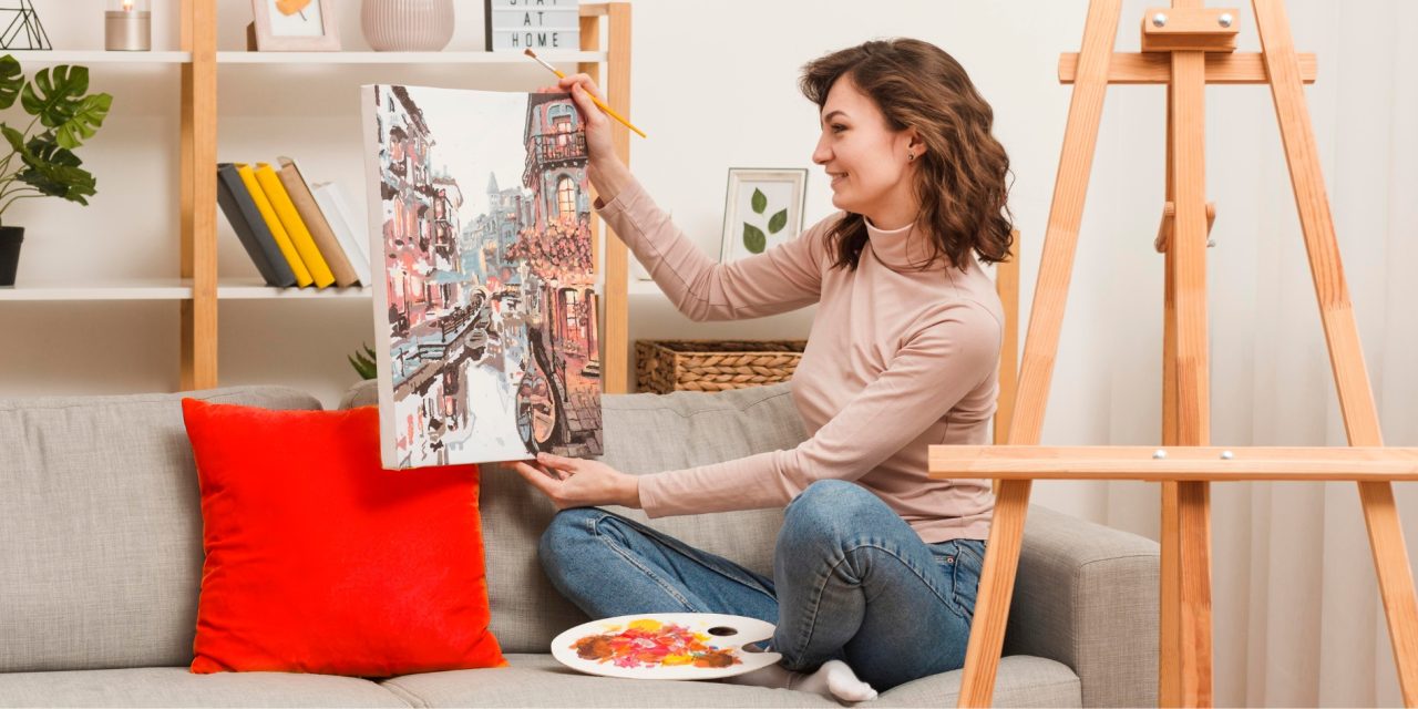 DIY Painted Canvas Prints: An Easy, Affordable Way to Bring Blank Walls to Life