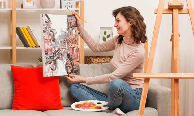 DIY Painted Canvas Prints: An Easy, Affordable Way to Bring Blank Walls to Life