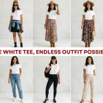 One White Tee, Endless Outfit Possibilities